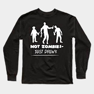 Not Zombie Long Sleeve T-Shirt